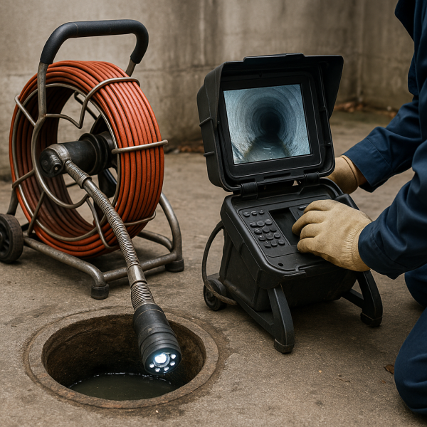 Canalisation d’eaux grises bouchée : pourquoi une inspection caméra est souvent nécessaire ?
